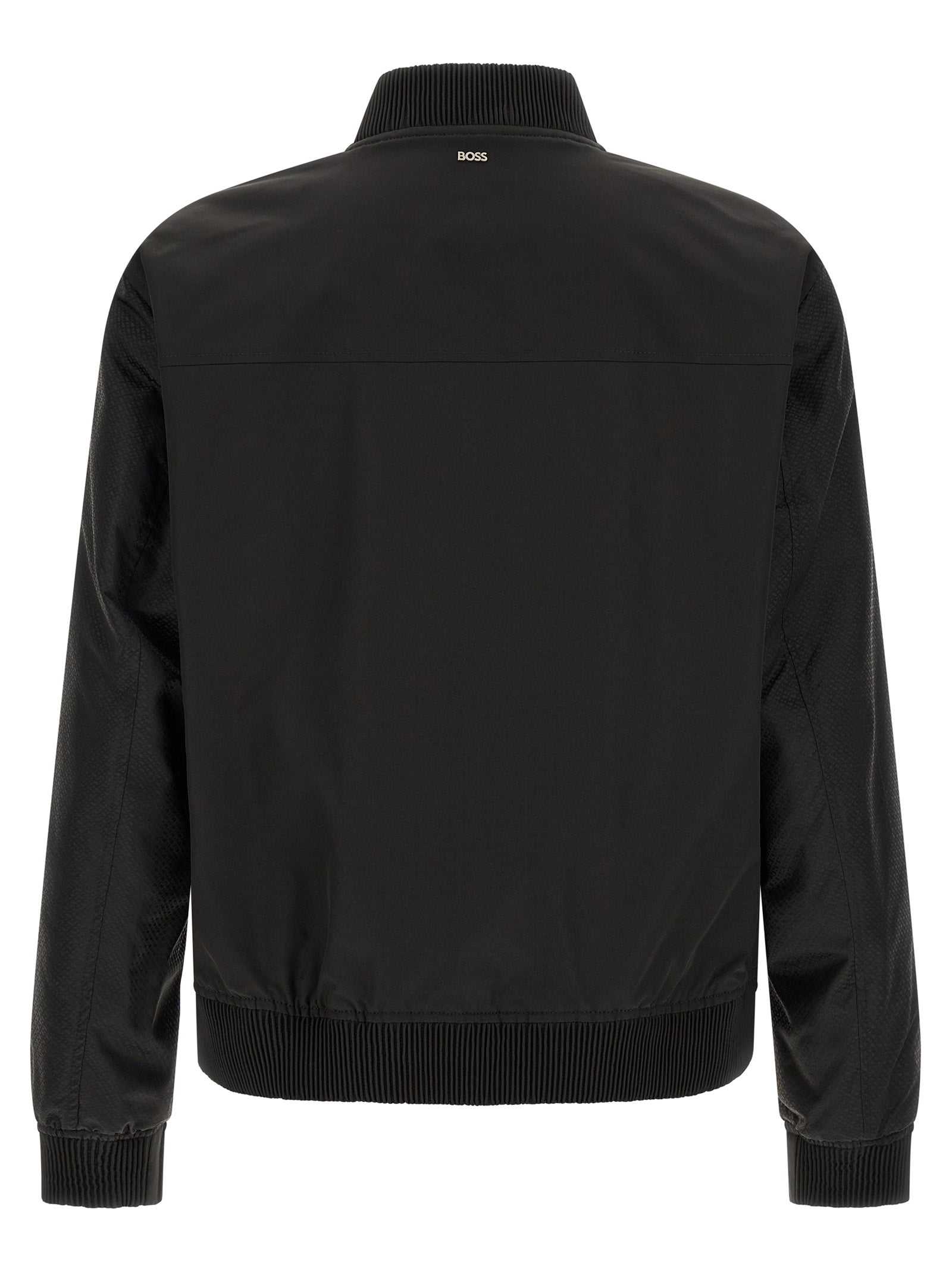 Hugo Boss Black Polyester Men's Bomber