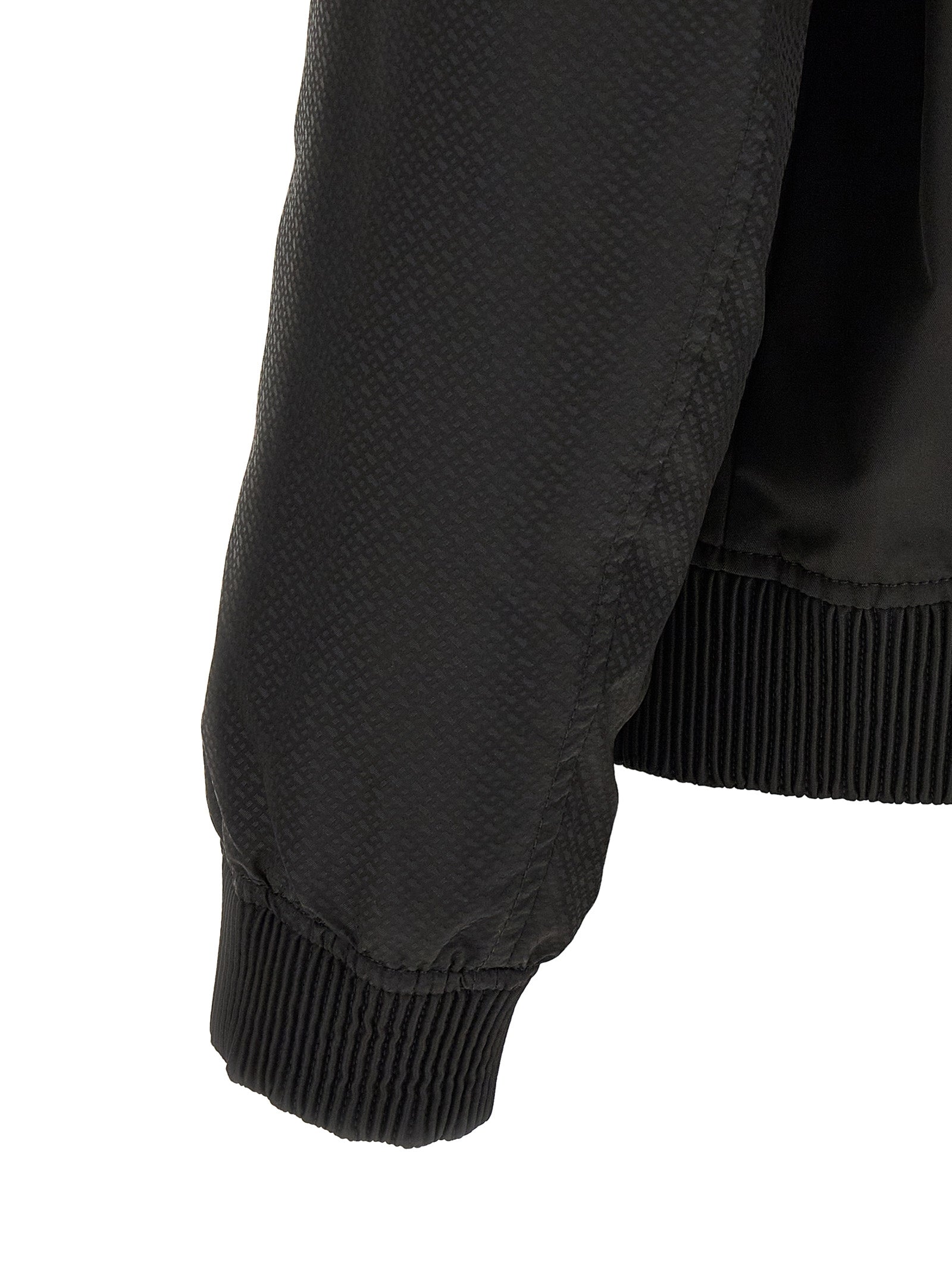 Hugo Boss Black Polyester Men's Bomber
