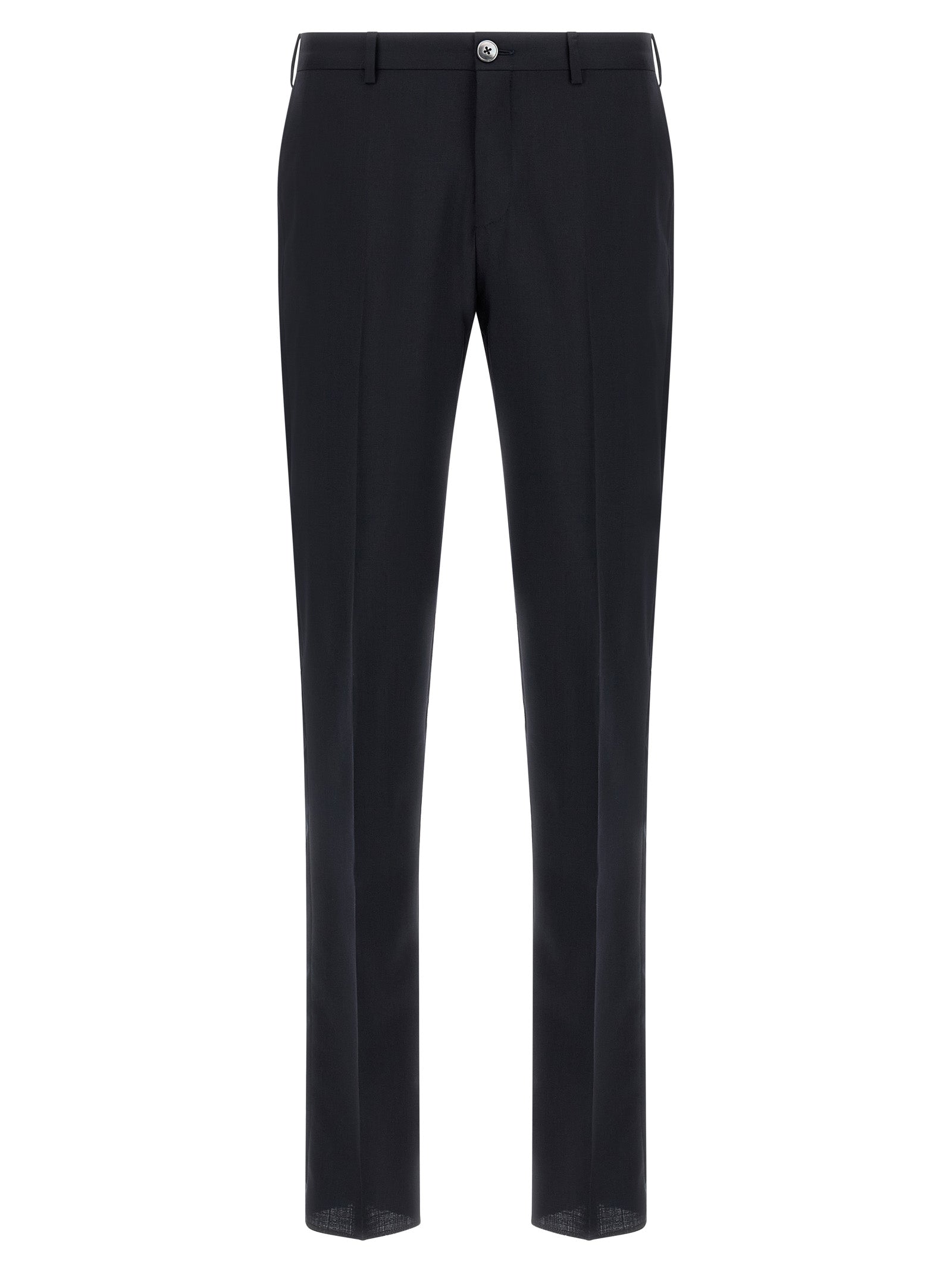 Pal Zileri Black Wool Two-Piece Men's Suit