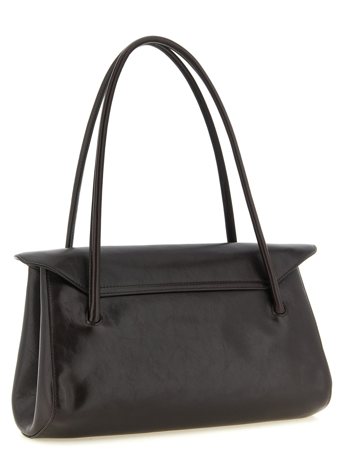 Marni Brown Calfskin Shoulder Women's Bag