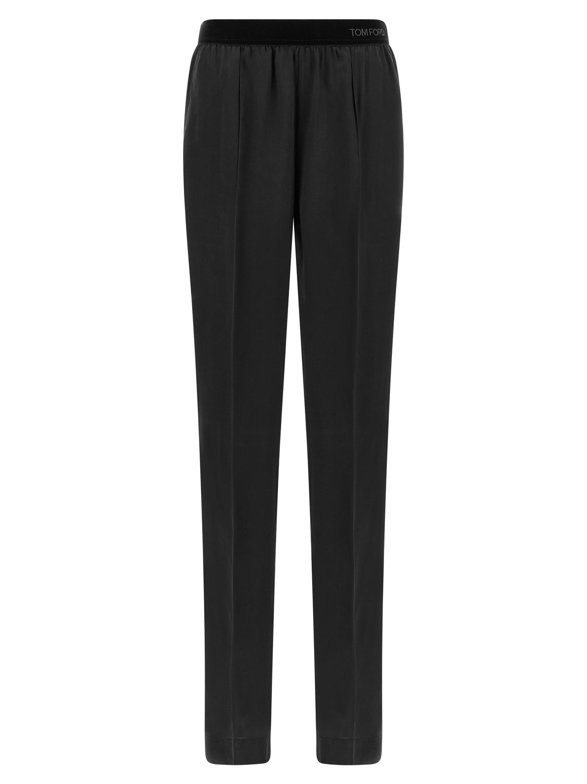 Tom Ford Black Silk Bottoms Women's Sleepwear