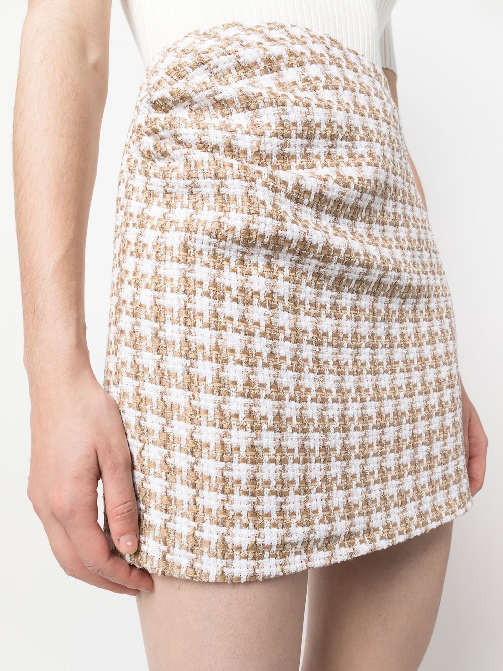 Iro Women's Garna Cotton Blend Silk Mini Skirt