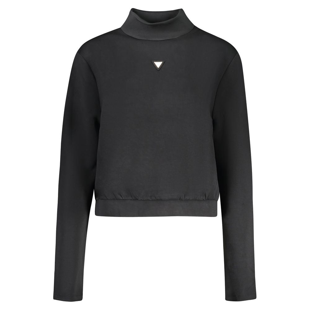 Guess Jeans Nero Poliestere Women's Women's Sweatshirt