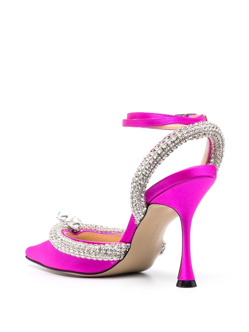 Mach & Mach Women's Crystal-Embellished Slingback Pumps