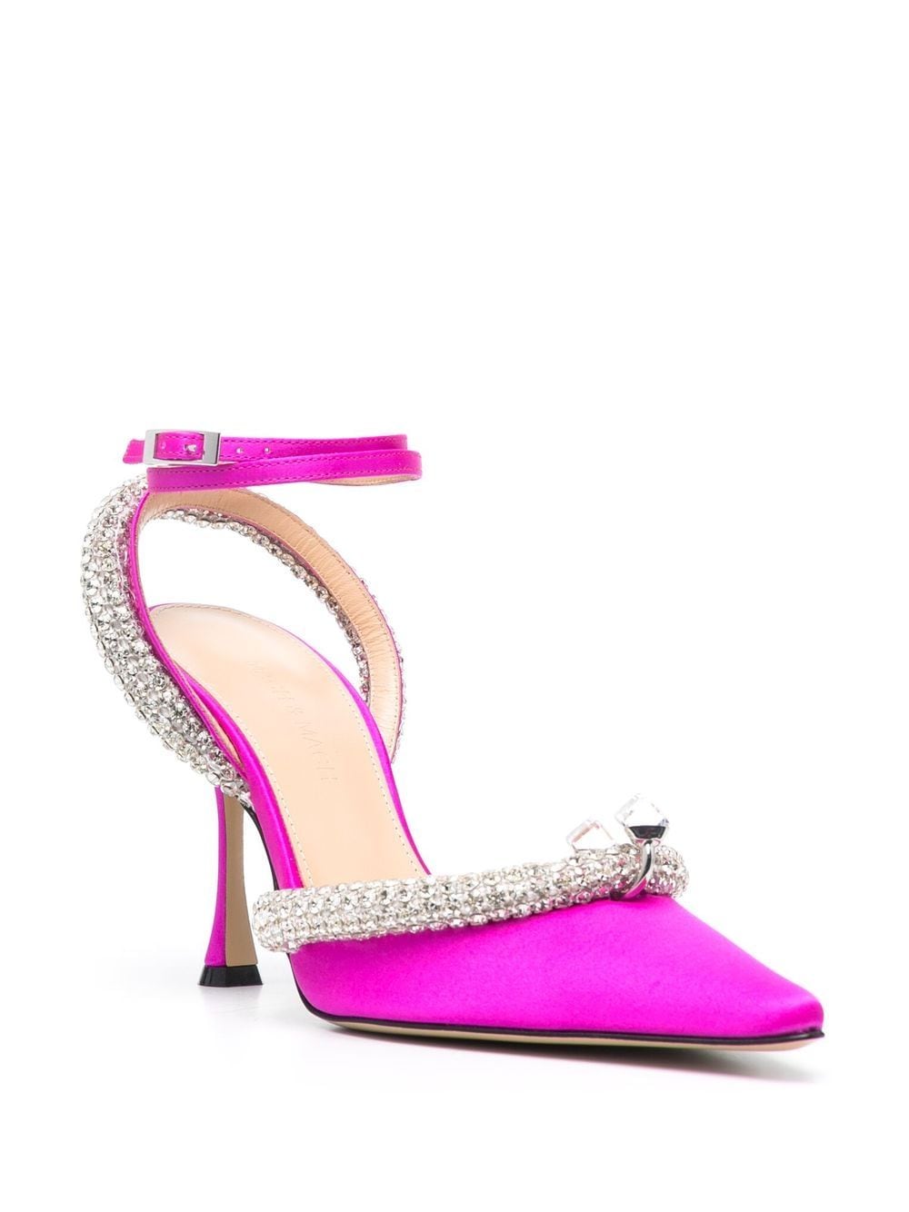Mach & Mach Women's Crystal-Embellished Slingback Pumps