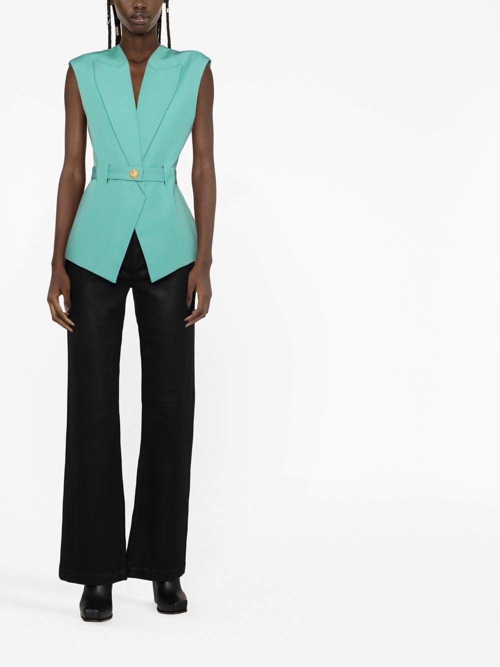 Balmain Women's Jackets Green