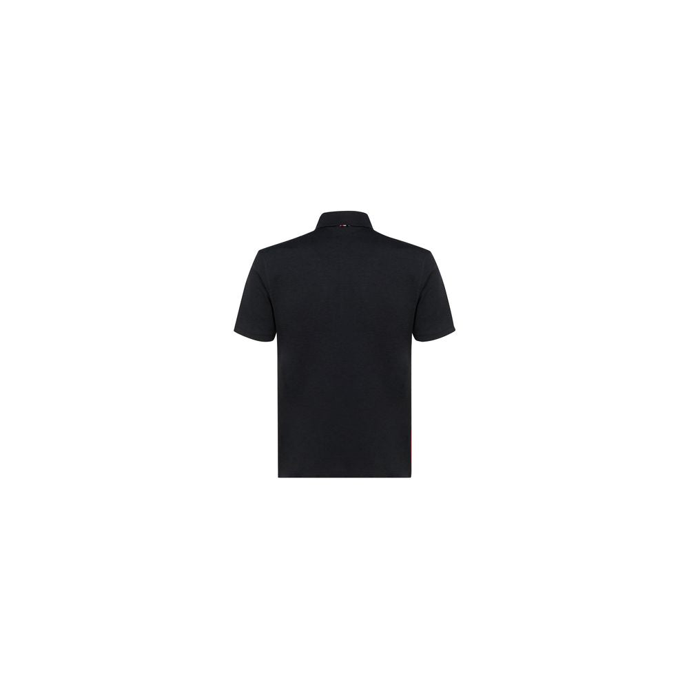 Thom Browne Gray Cotton Polo Men's Shirt