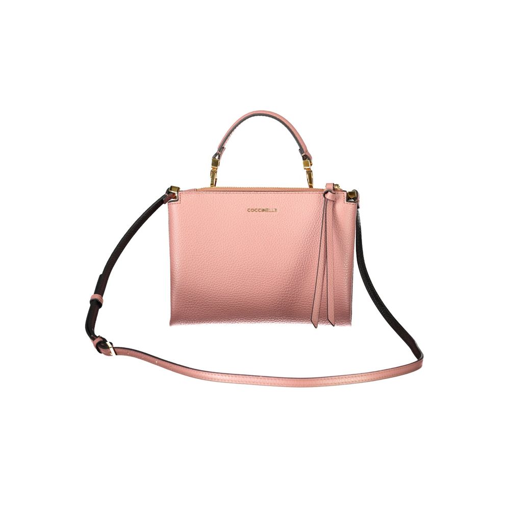 Coccinelle Pink Leather Women's Handbag