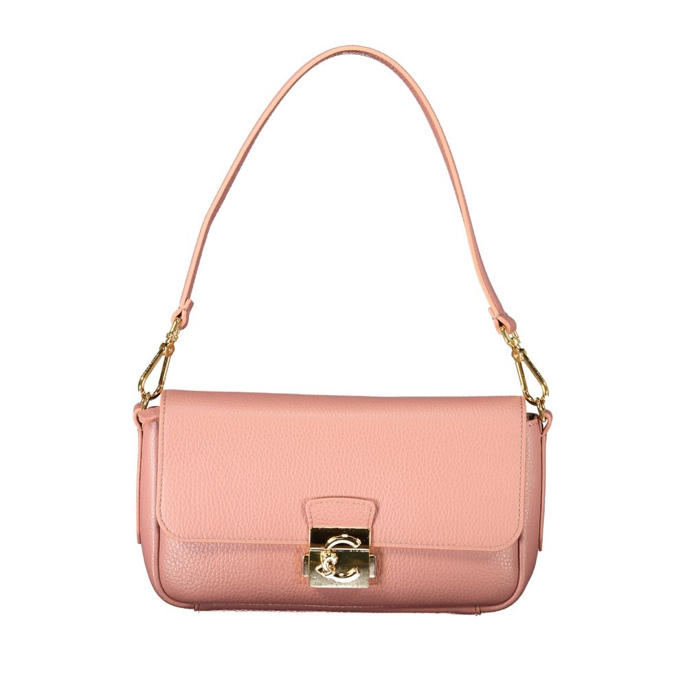Coccinelle Pink Leather Women's Handbag
