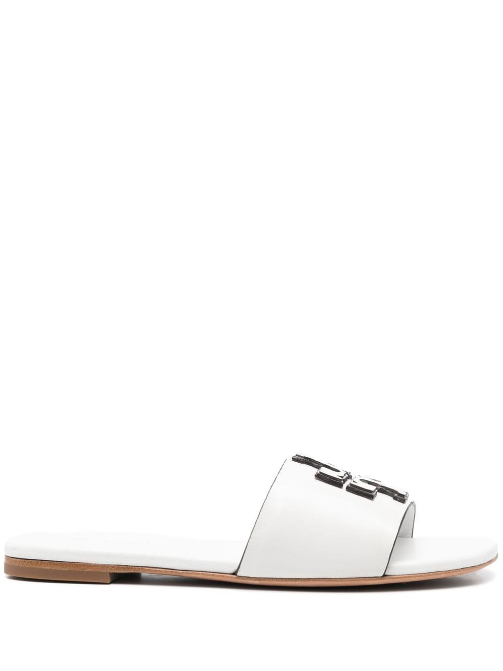 Tory Burch Women's Logo Embossed Slides