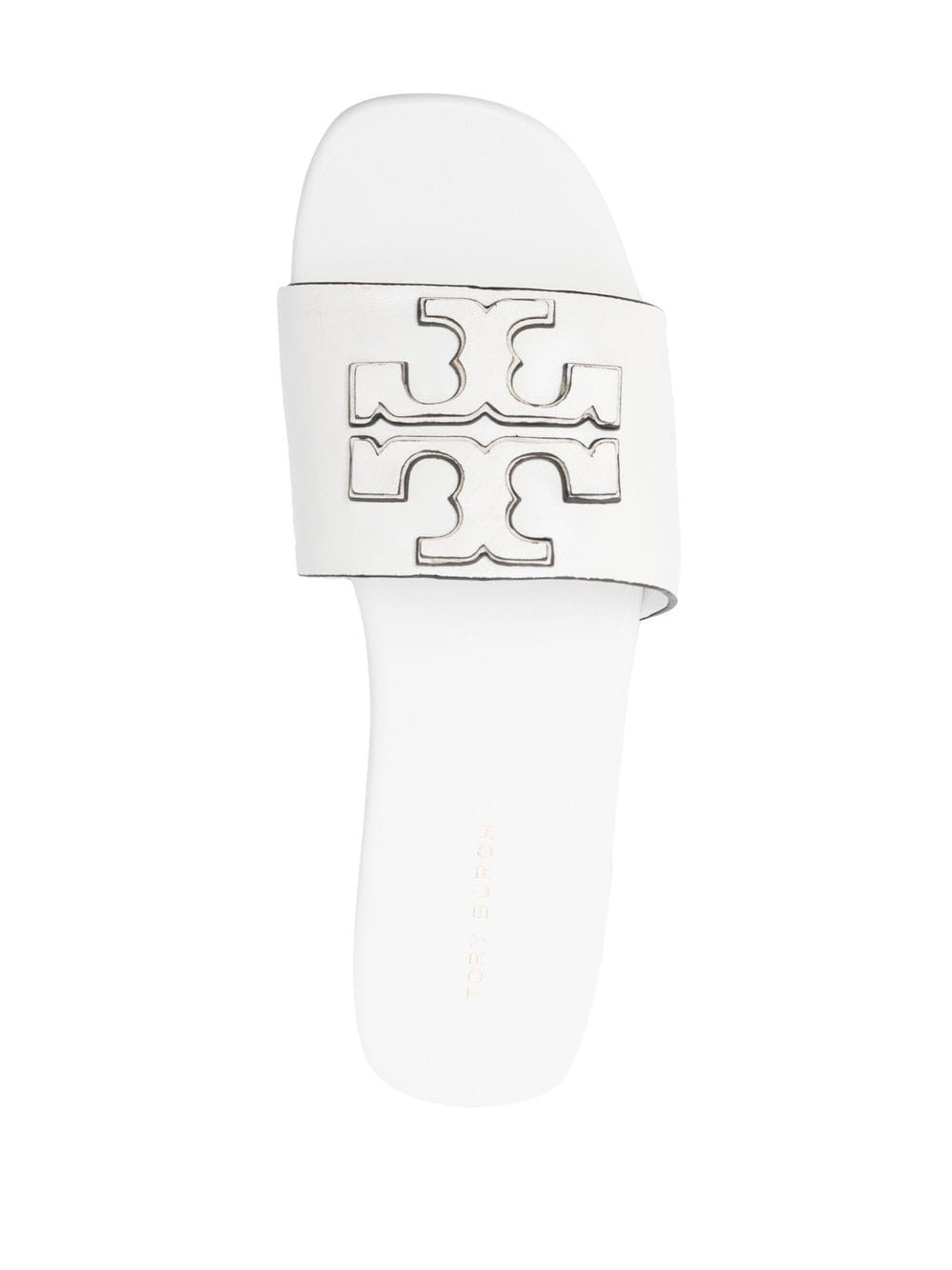 Tory Burch Women's Logo Embossed Slides