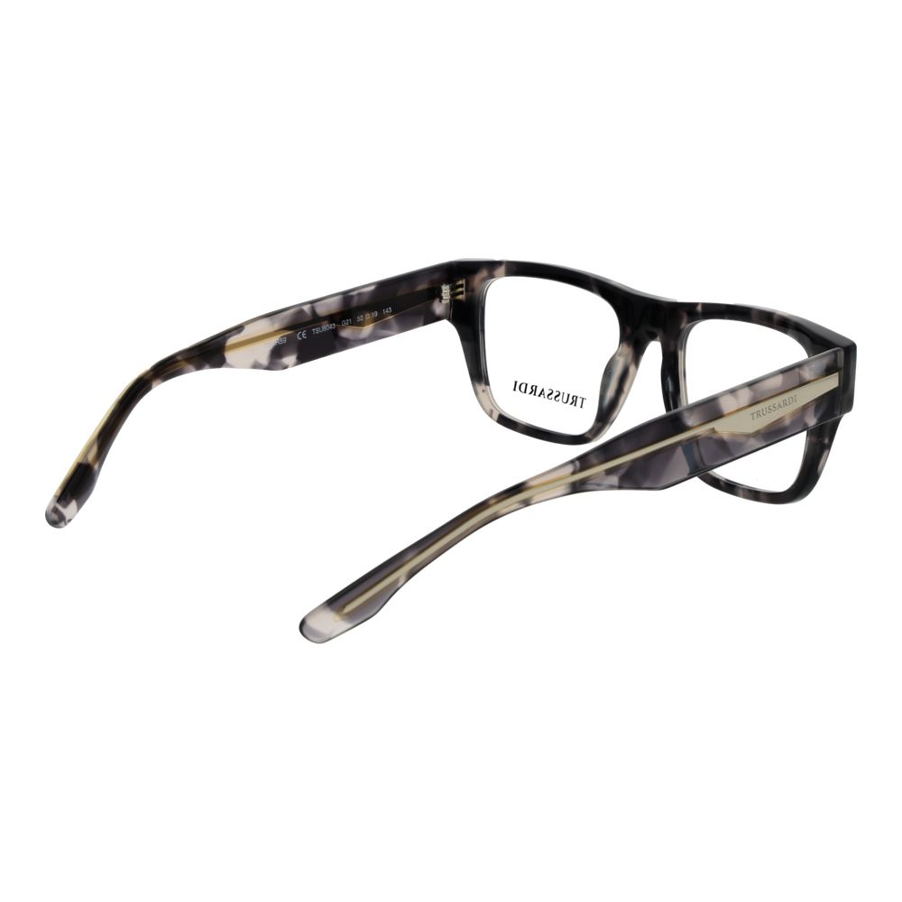 Trussardi Gray Acetate Glasses  (Frames)
