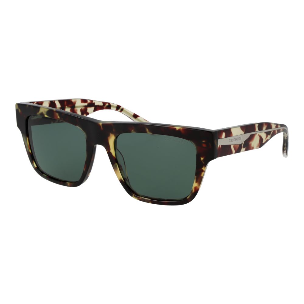 Trussardi Brown Acetate  Sunglasses