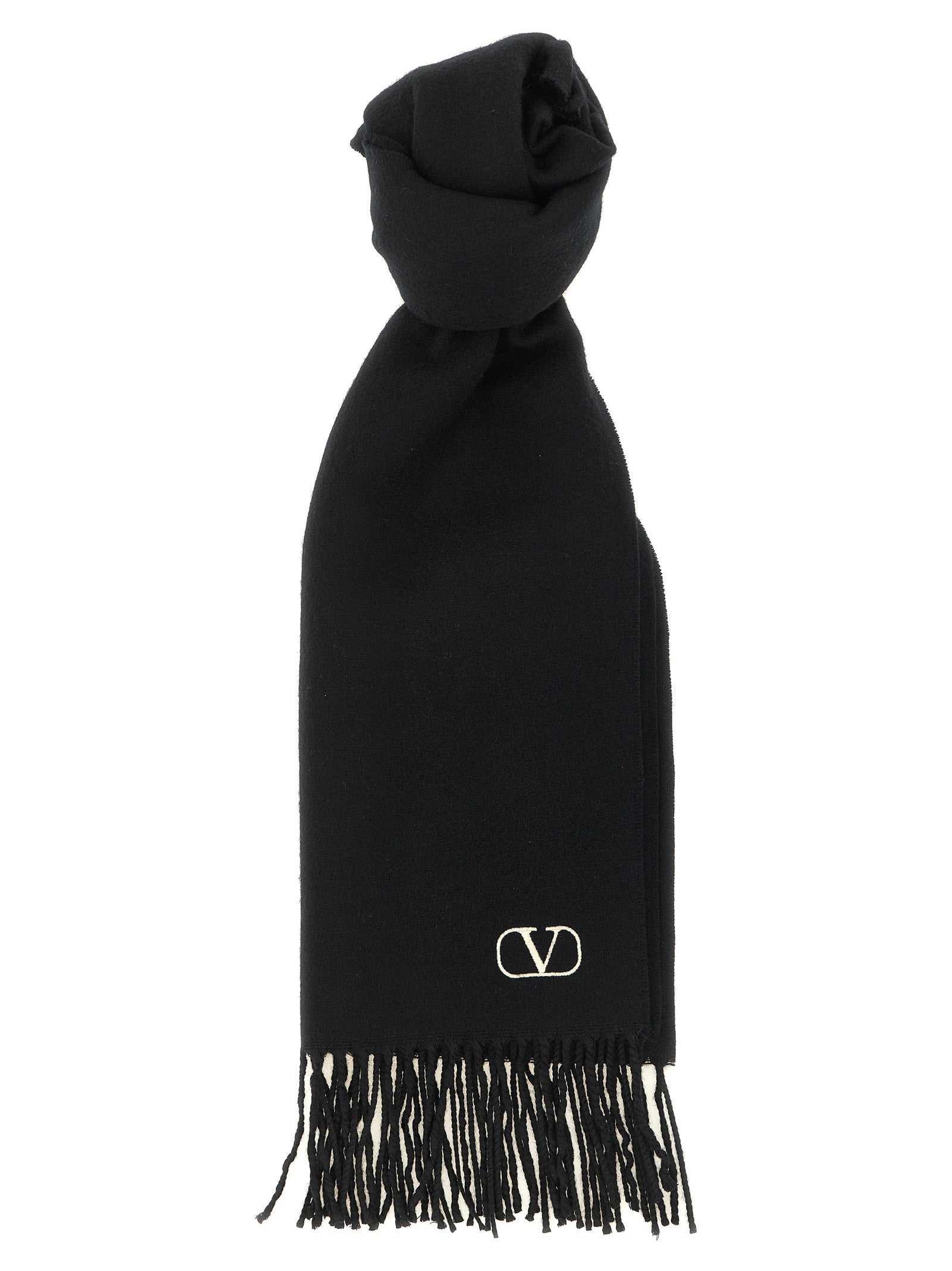 Valentino Garavani Bicolor Cashmere Men's Scarf