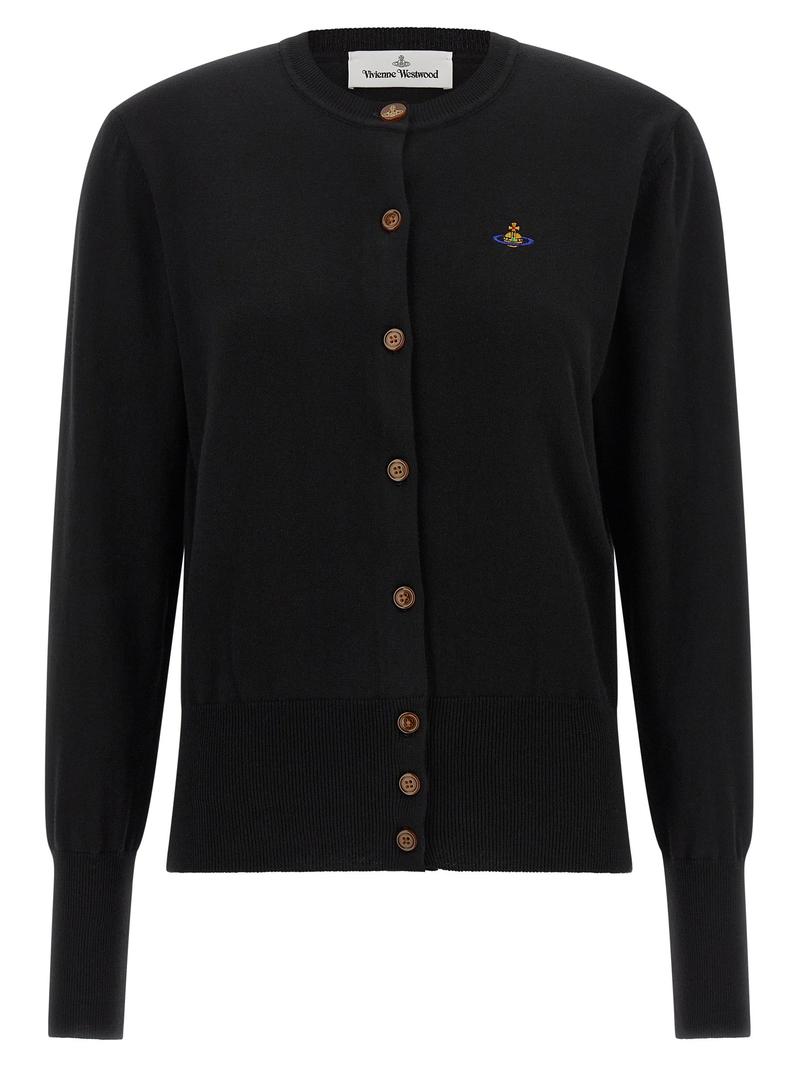 Vivienne Westwood Black Cotton Women's Cardigan