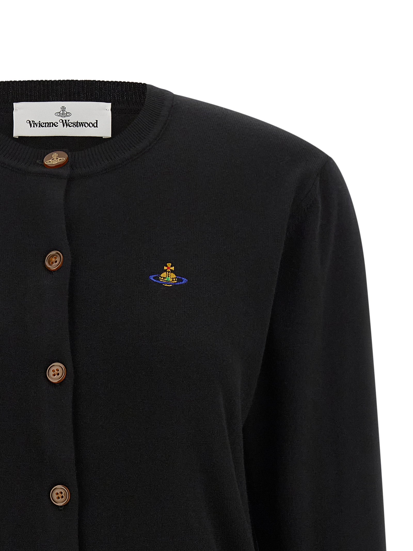 Vivienne Westwood Black Cotton Women's Cardigan