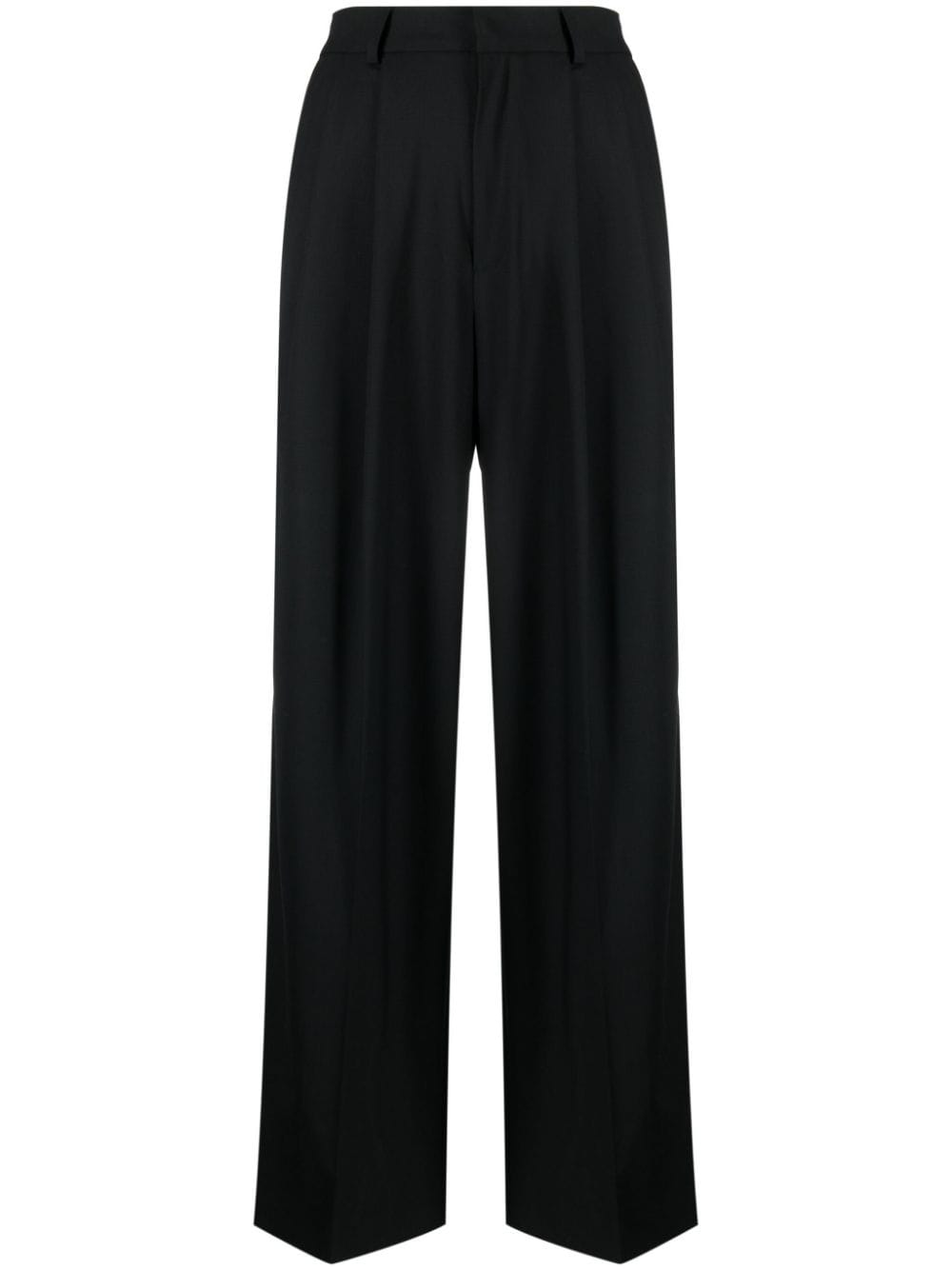 Az Factory With Lutz Huelle Women's Wide Leg Wool Trousers