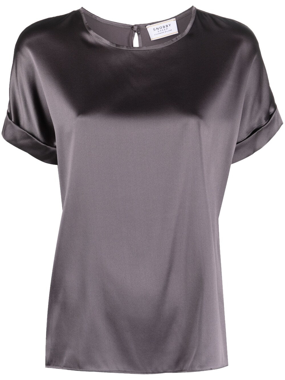 Snobby Sheep Women's Silk Crewneck Shirt