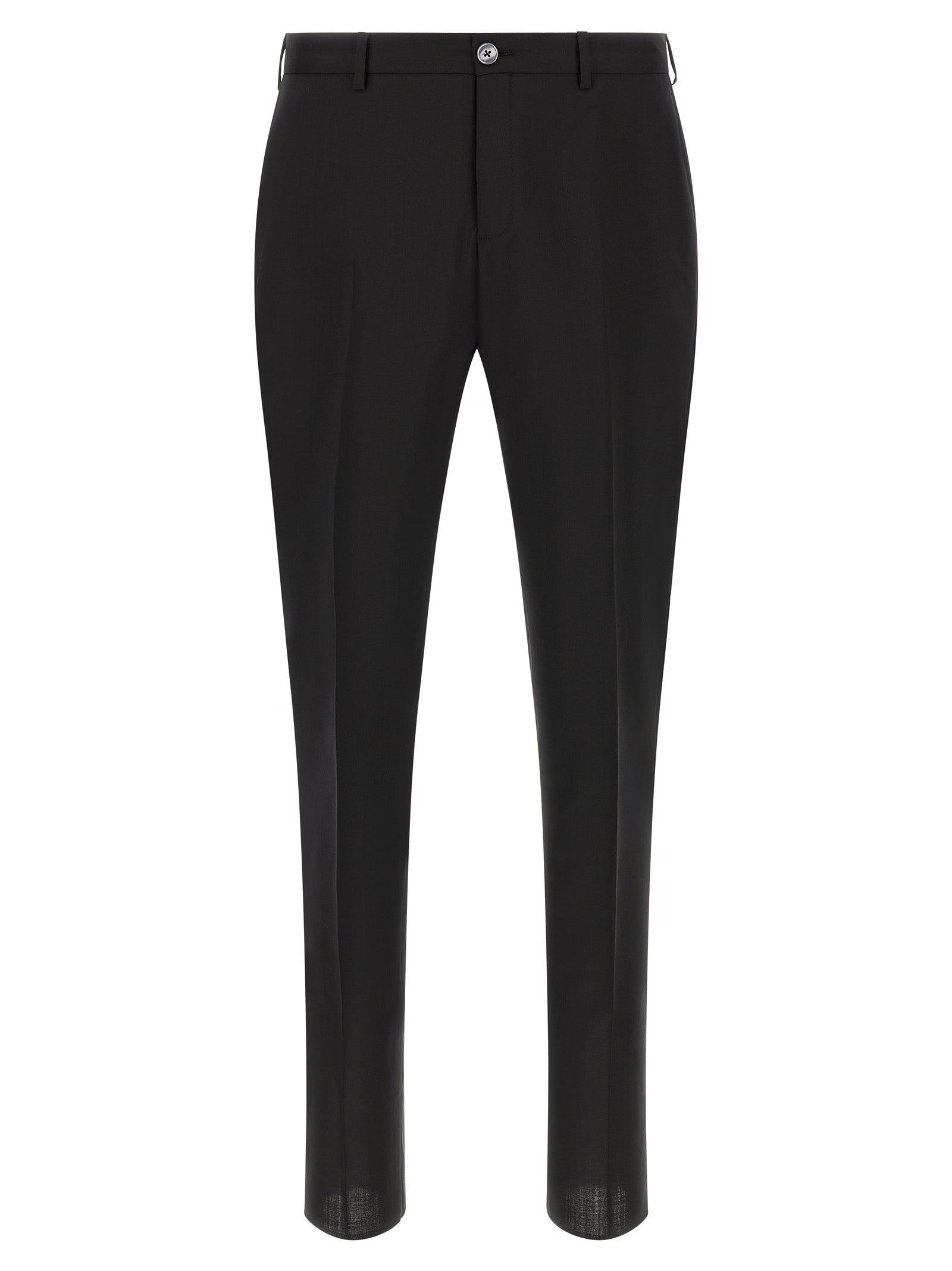 Pal Zileri Black Wool Two-Piece Men's Suit