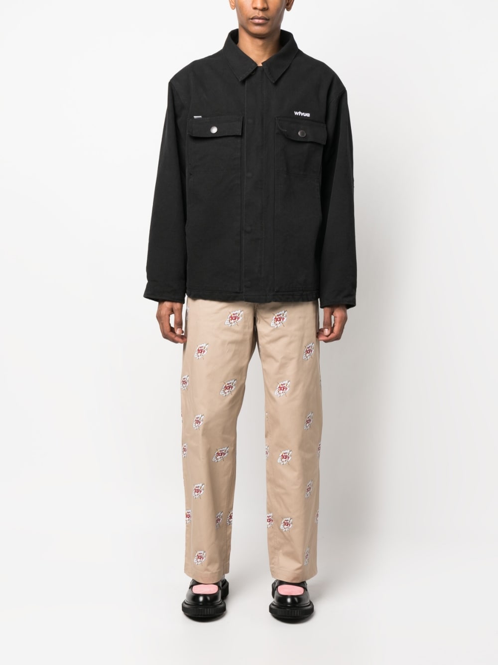 Junya Watanabe Men's Cotton Trousers