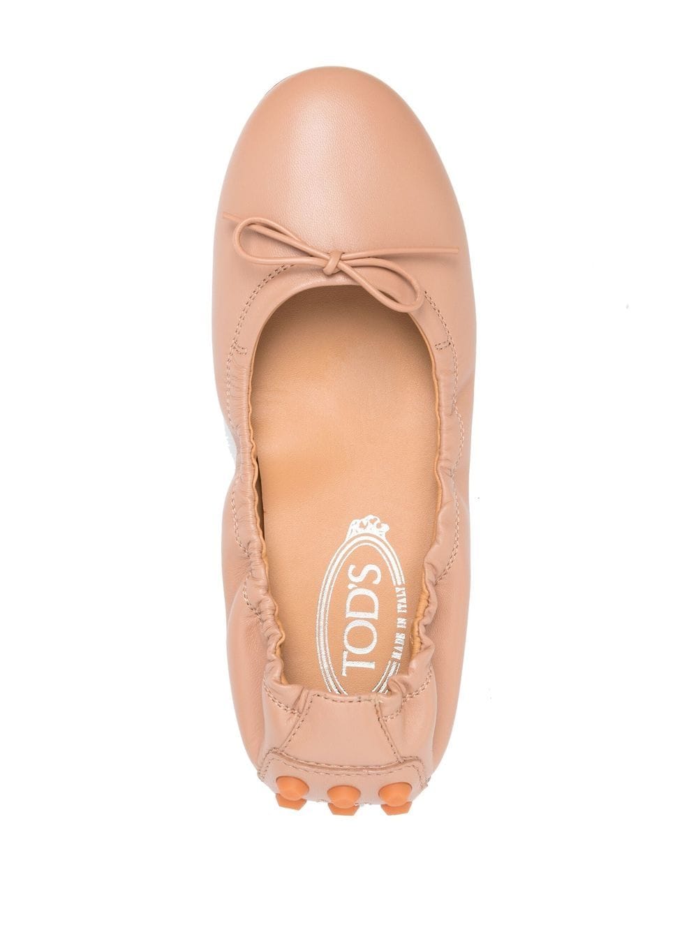 Tod's Women's Bubble Leather Ballet Flats