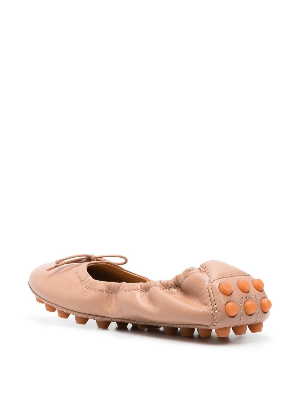 Tod's Women's Bubble Leather Ballet Flats