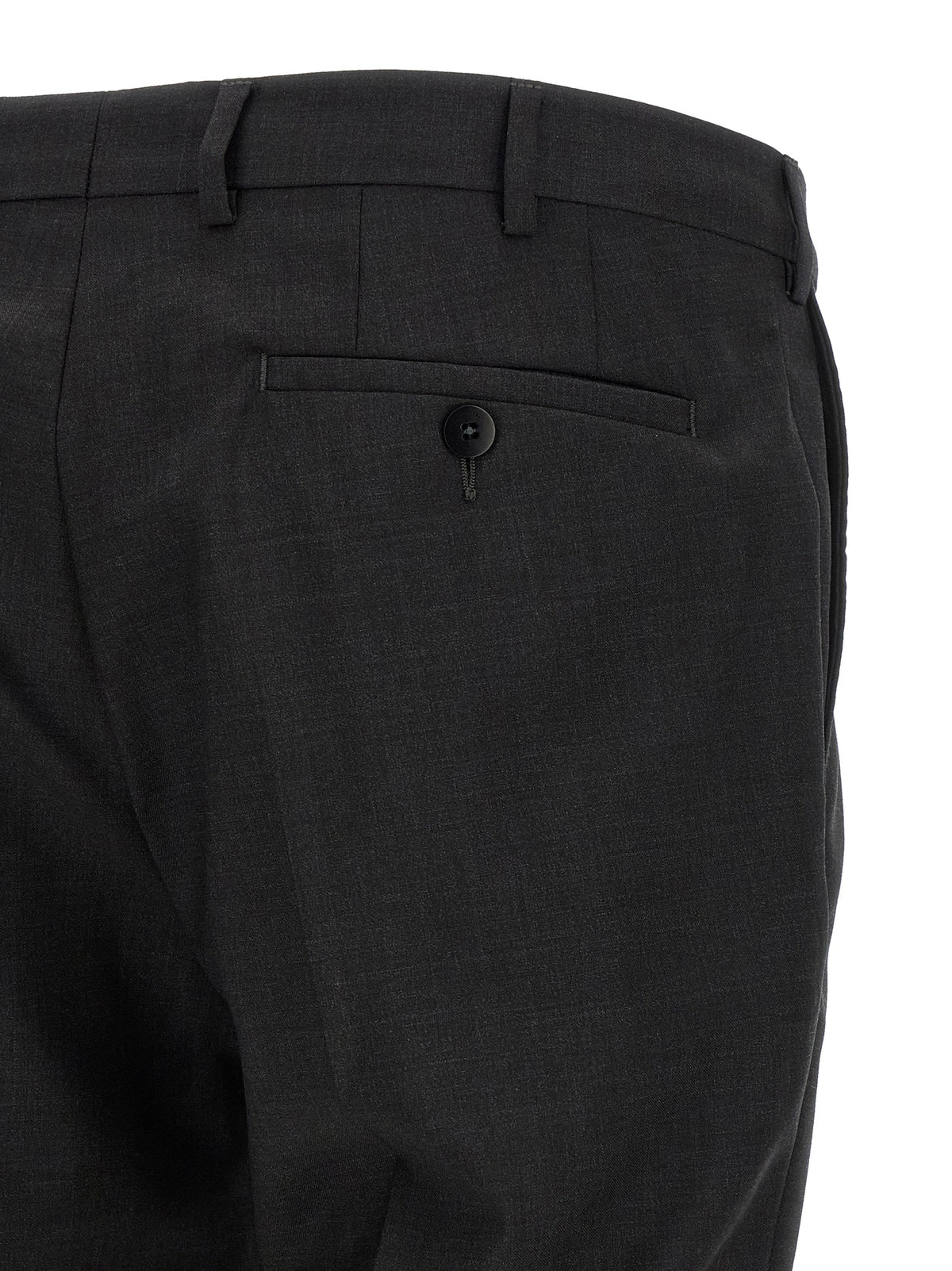 Pal Zileri Gray Wool Two-Piece Men's Suit