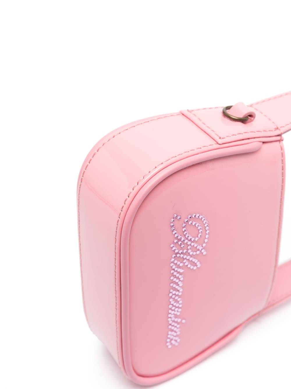 Blumarine Women's Crystal-Embellished Logo Tote Bag