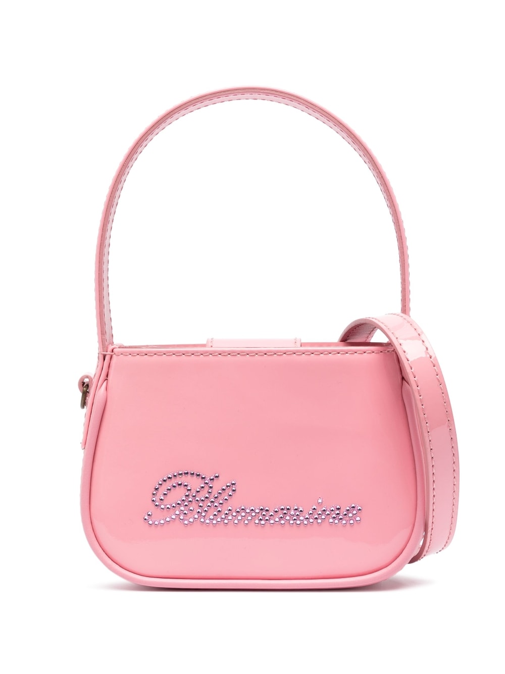 Blumarine Women's Crystal-Embellished Logo Tote Bag