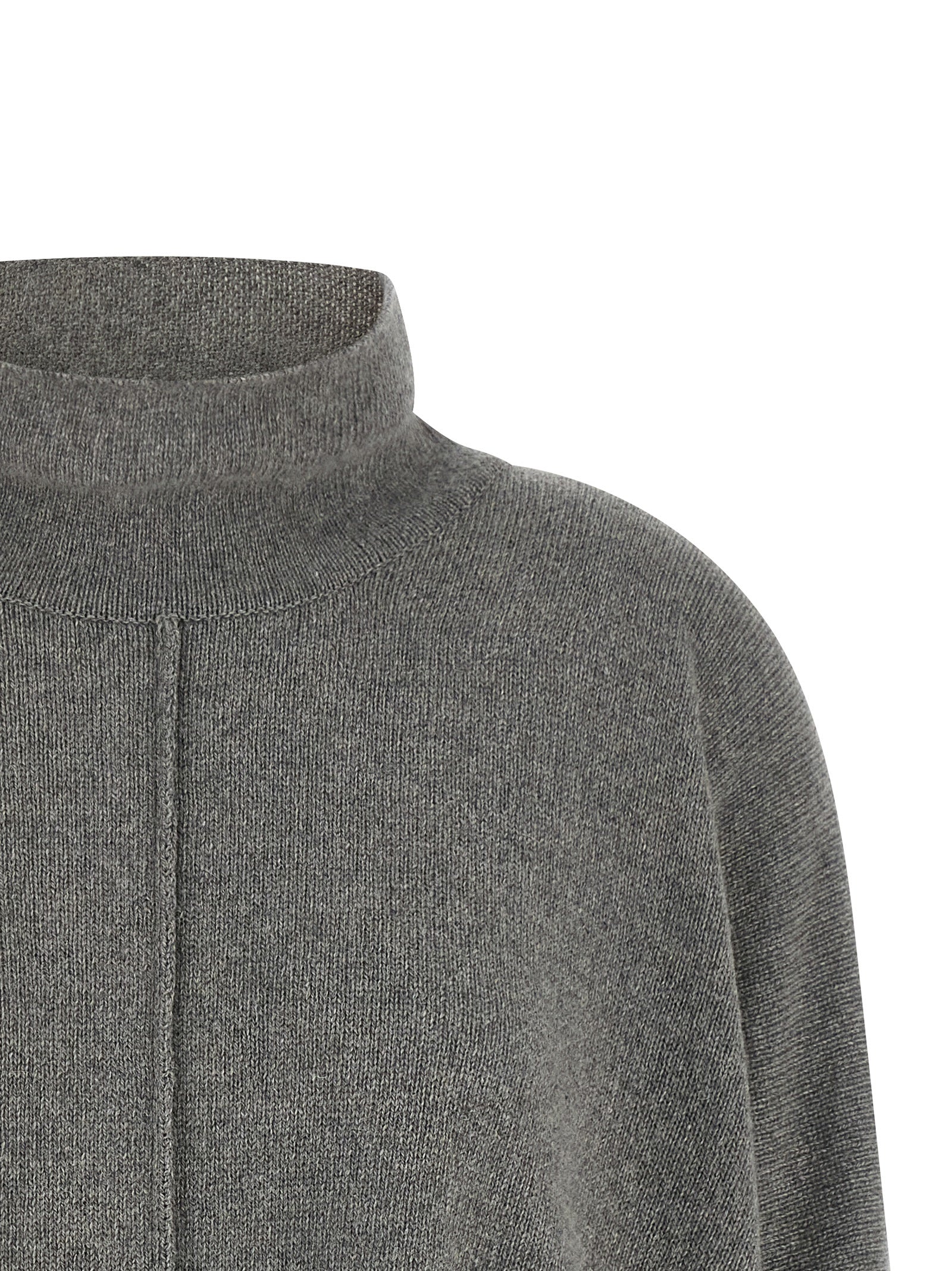 Alberta Ferretti Gray Cashmere Women's Cardigan