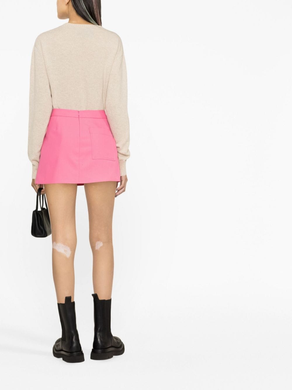 Palm Angels Women's Cotton Mini Skirt