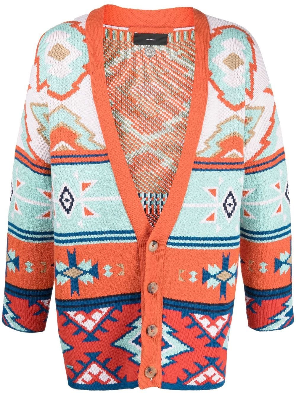 Alanui Men's Desert Road Casmere Cardigan