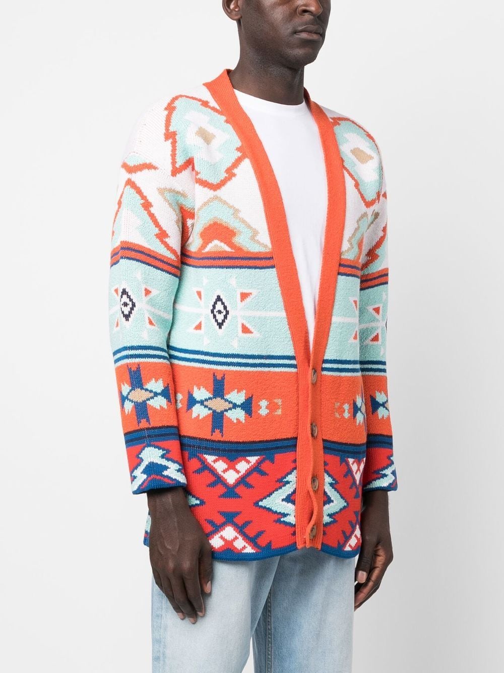 Alanui Men's Desert Road Casmere Cardigan