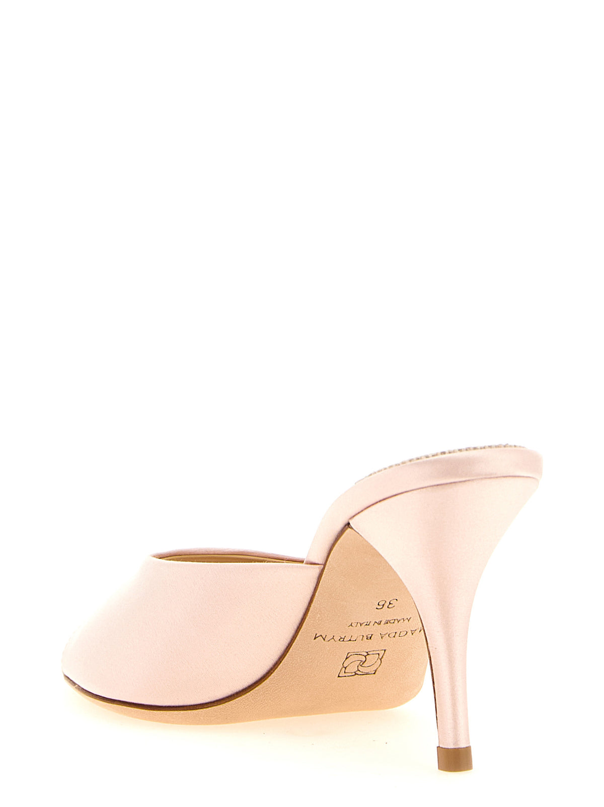 Magda Butrym Multicolor Viscose Stiletto Heel Women's Sandals