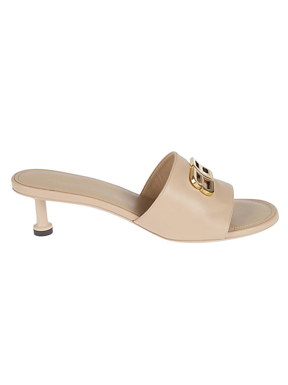 Balenciaga Women's Leather Groupie Heeled Mules