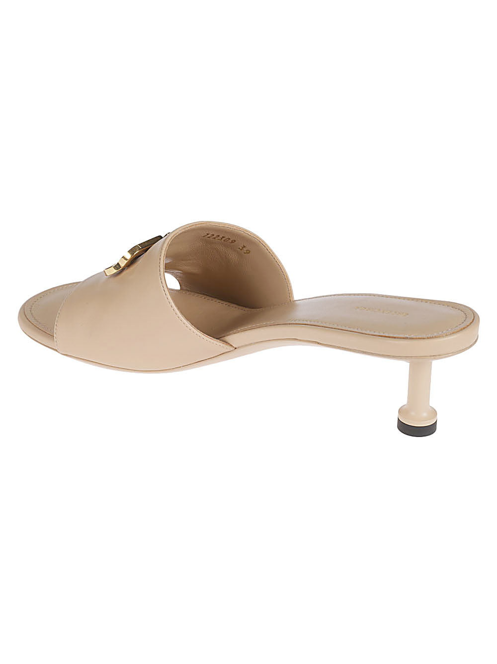 Balenciaga Women's Leather Groupie Heeled Mules