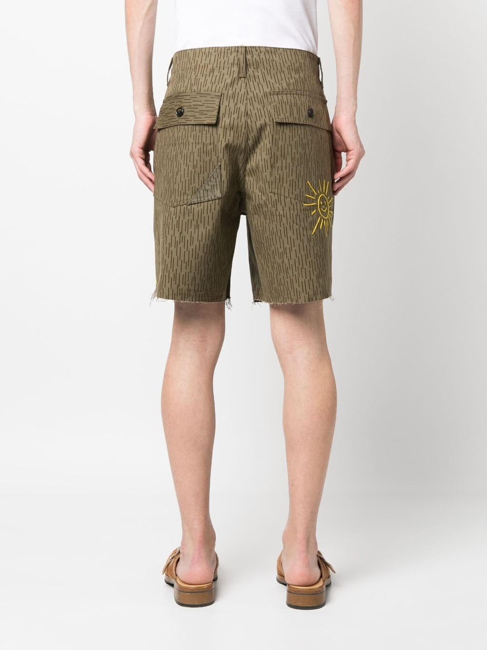 President's Men's Camouflage Print Shorts