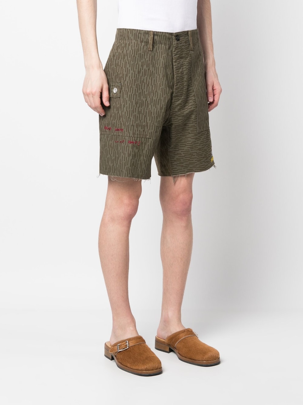 President's Men's Camouflage Print Shorts