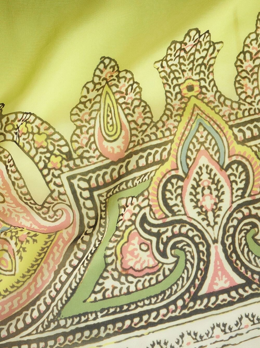 Etro Women's Silk Dress With Paisley Print And Gradient Effect