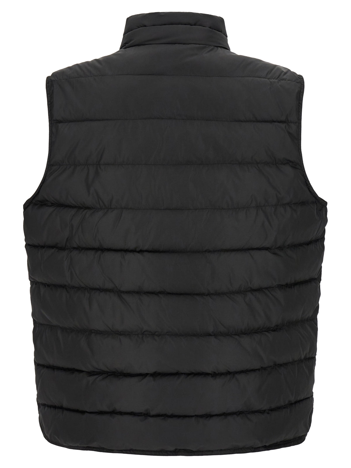 Dolce & Gabbana Black Polyester Sleeveless Men's Jacket
