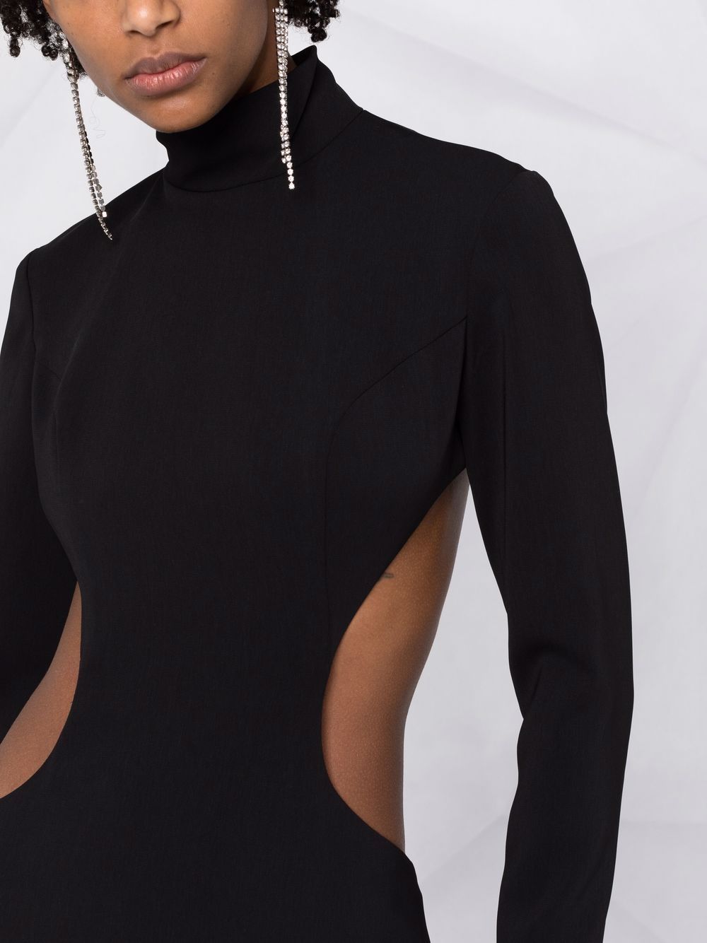 Monot Pre Women's High Neck Evening Dress