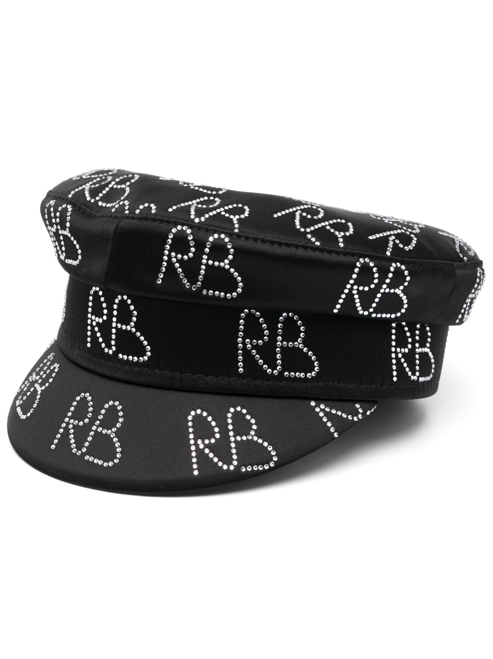 Ruslan Baginskiy Women's Crystal-Embellished Baker Boy Hat