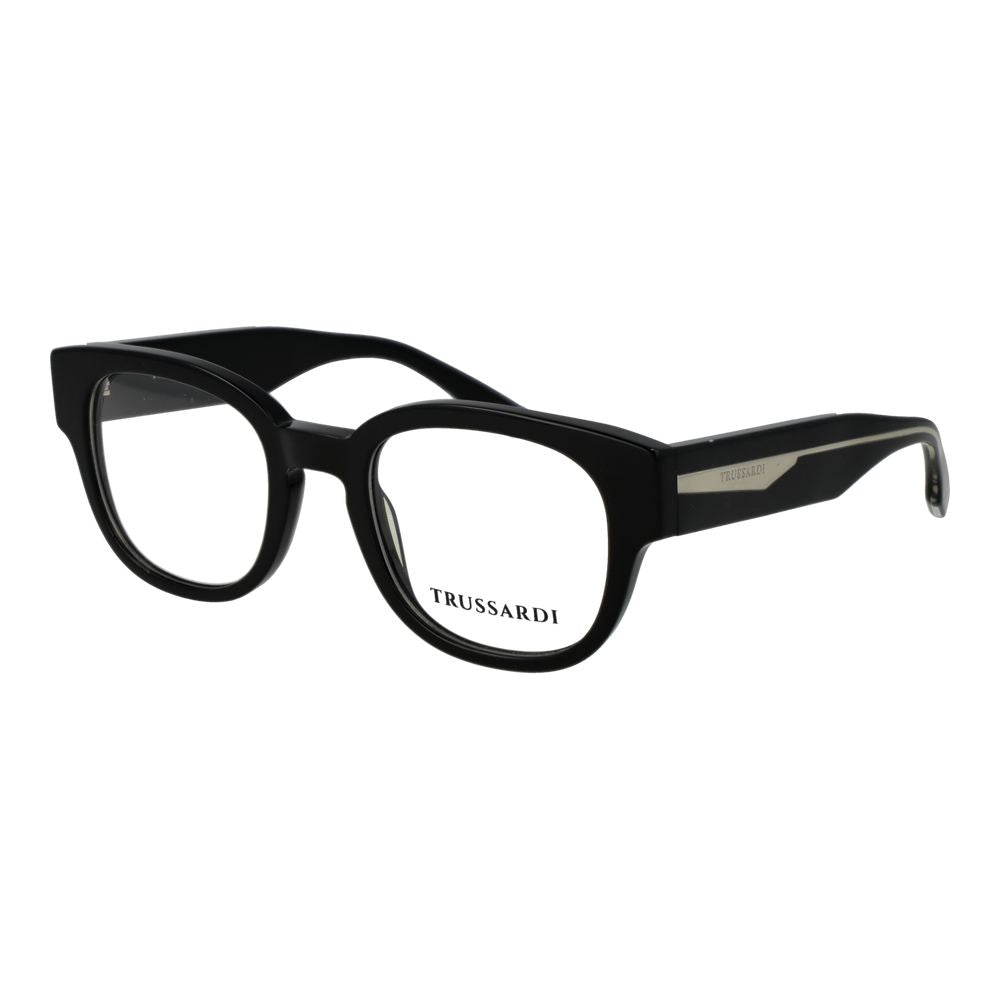 Trussardi Black Acetate Glasses  (Frames)