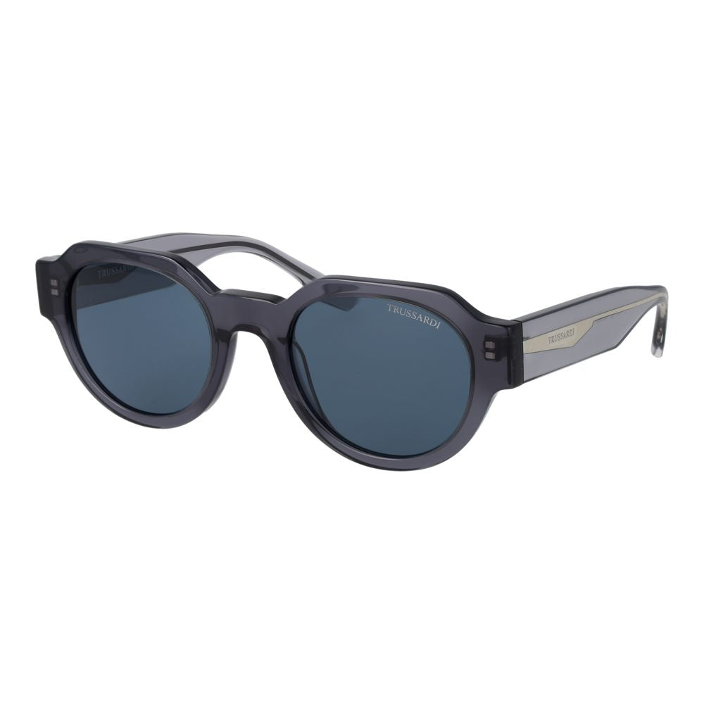 Trussardi Gray Acetate  Sunglasses