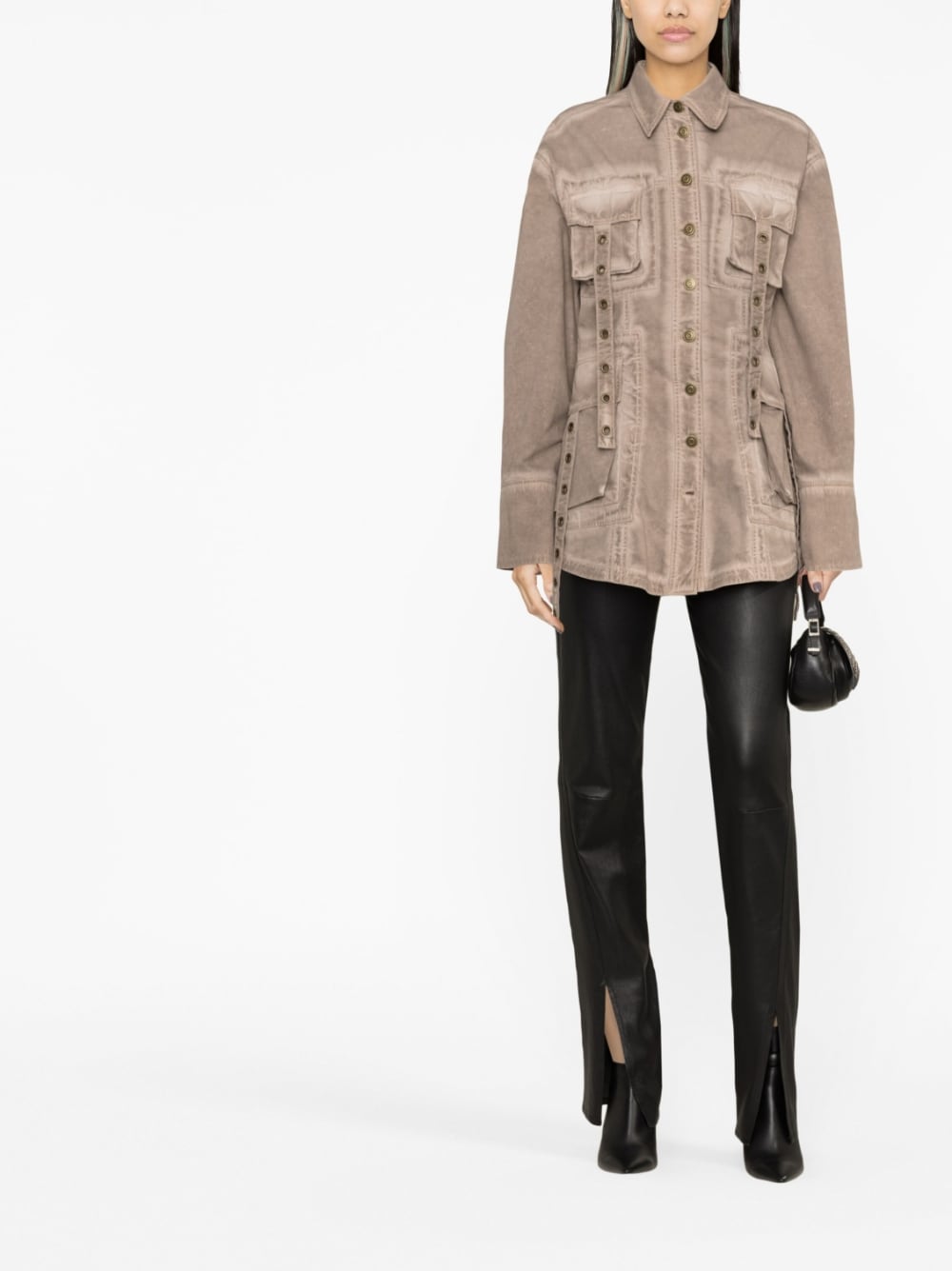 Blumarine Women's Pocketed Denim Jacket