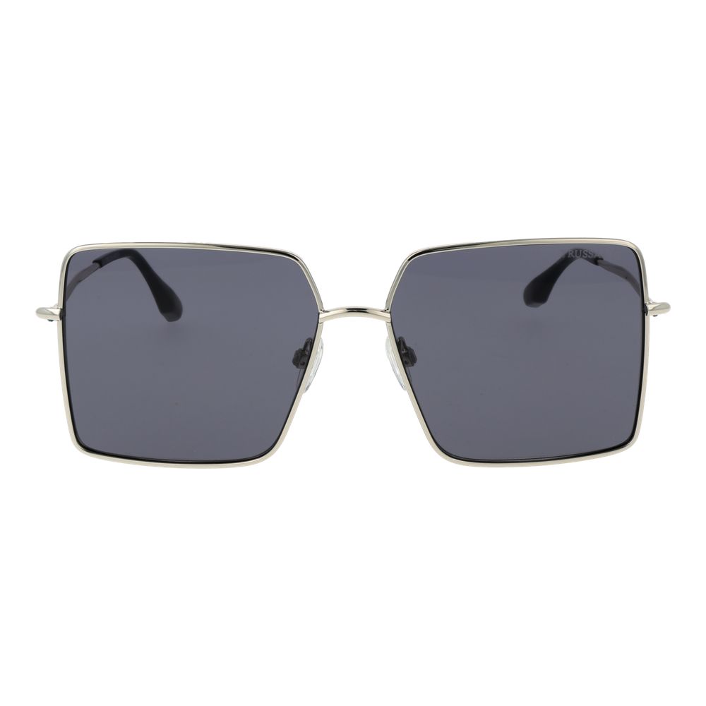 Trussardi Silver Stainless Steel Women's Sunglasses