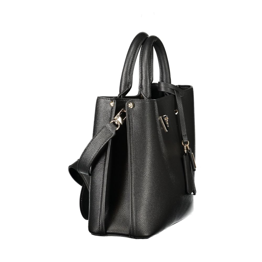 Guess Jeans \"Black Polyurethane Womens Bag\"
