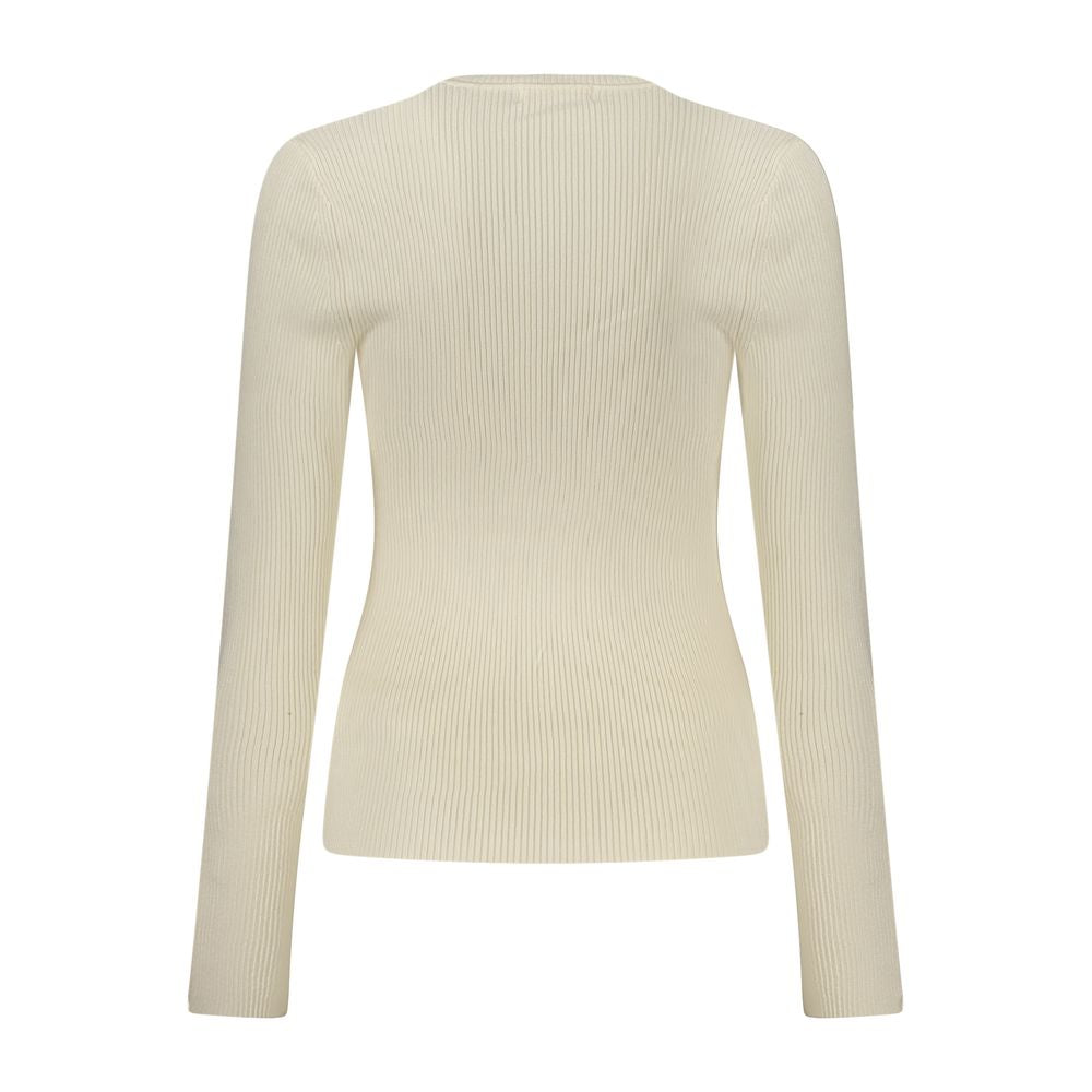 Guess Jeans Bianco Viscose Women Women's Sweater