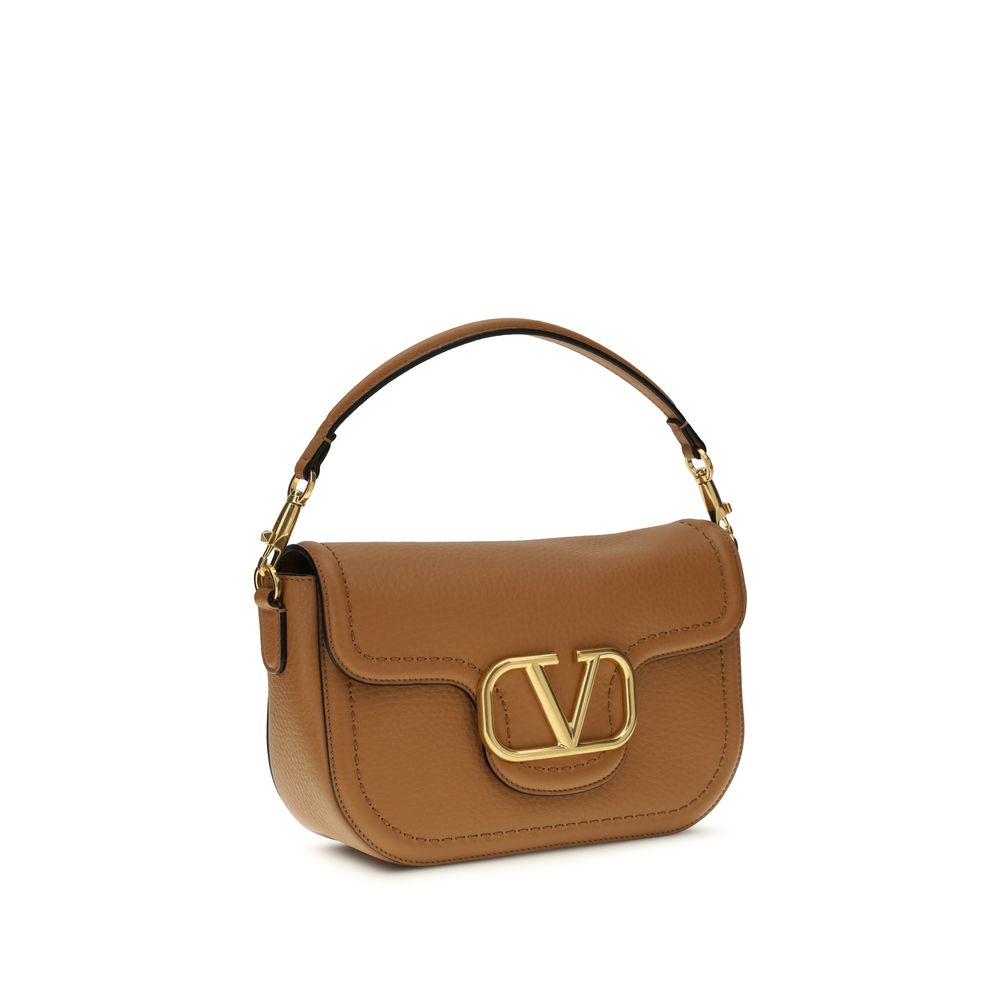 Valentino Garavani Beige Calf Leather Bos Taurus Shoulder Women's Bag