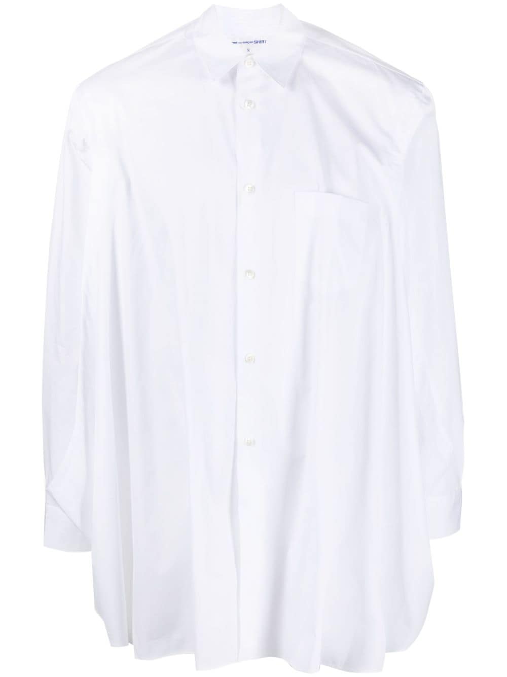 Comme Des Garcons Men's Shirt With Side Slit
